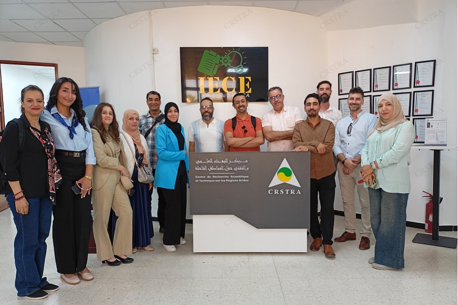Accueil d’une délégation du programme GIZ au CRSTRA Biskra