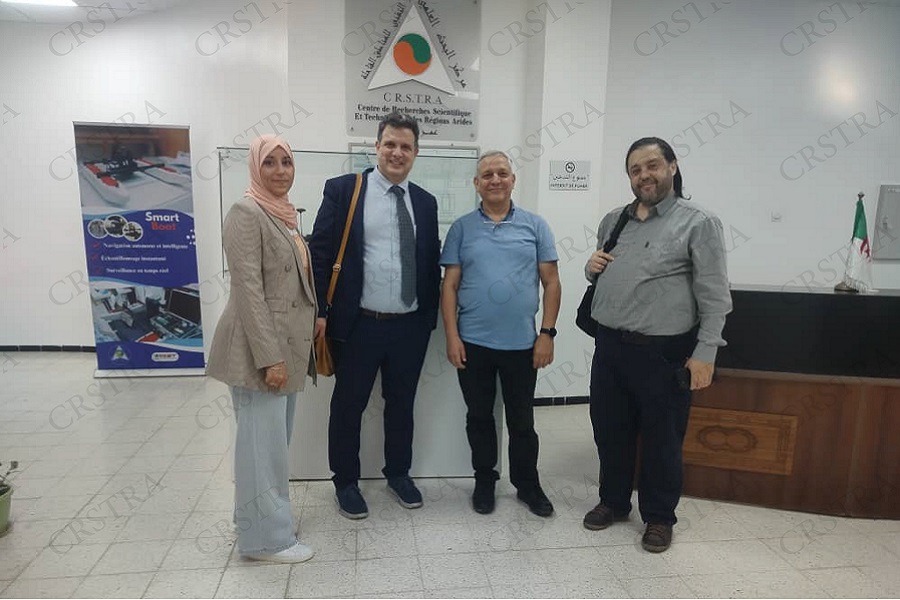Visite d’Experts au Centre d’Innovation Numérique pour les Entreprises Agricoles ADIH à Biskra