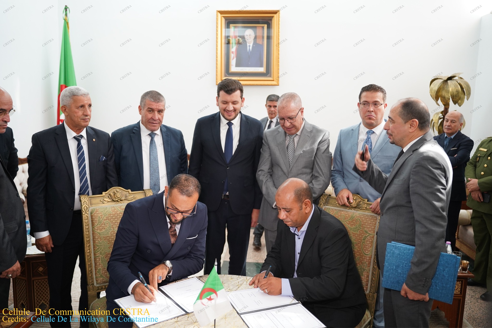Convention de partenariat entre le CRSTRA Biskra et la Chambre d’Agriculture de Constantine