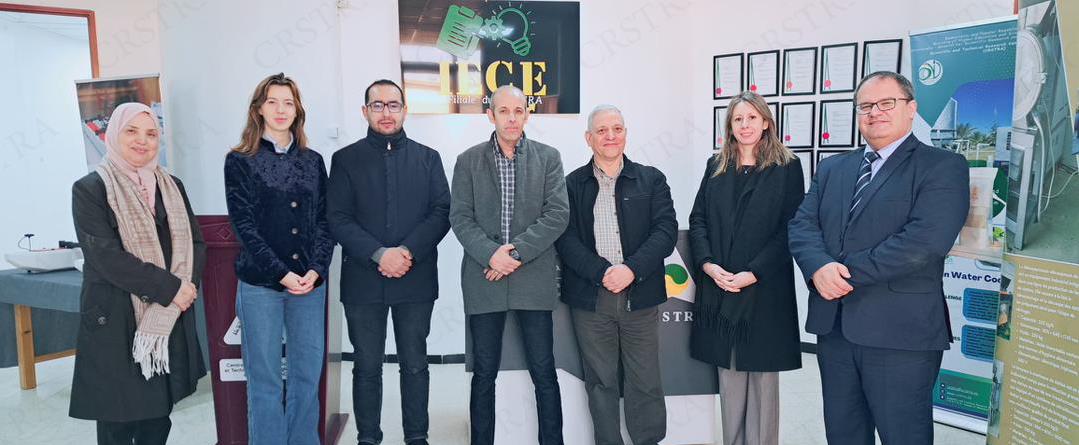 زيارة وفد من خبراء الإبتكار و تثمين نتائج البحث من بينهم ممثلين عن الإتحاد الأوروبي