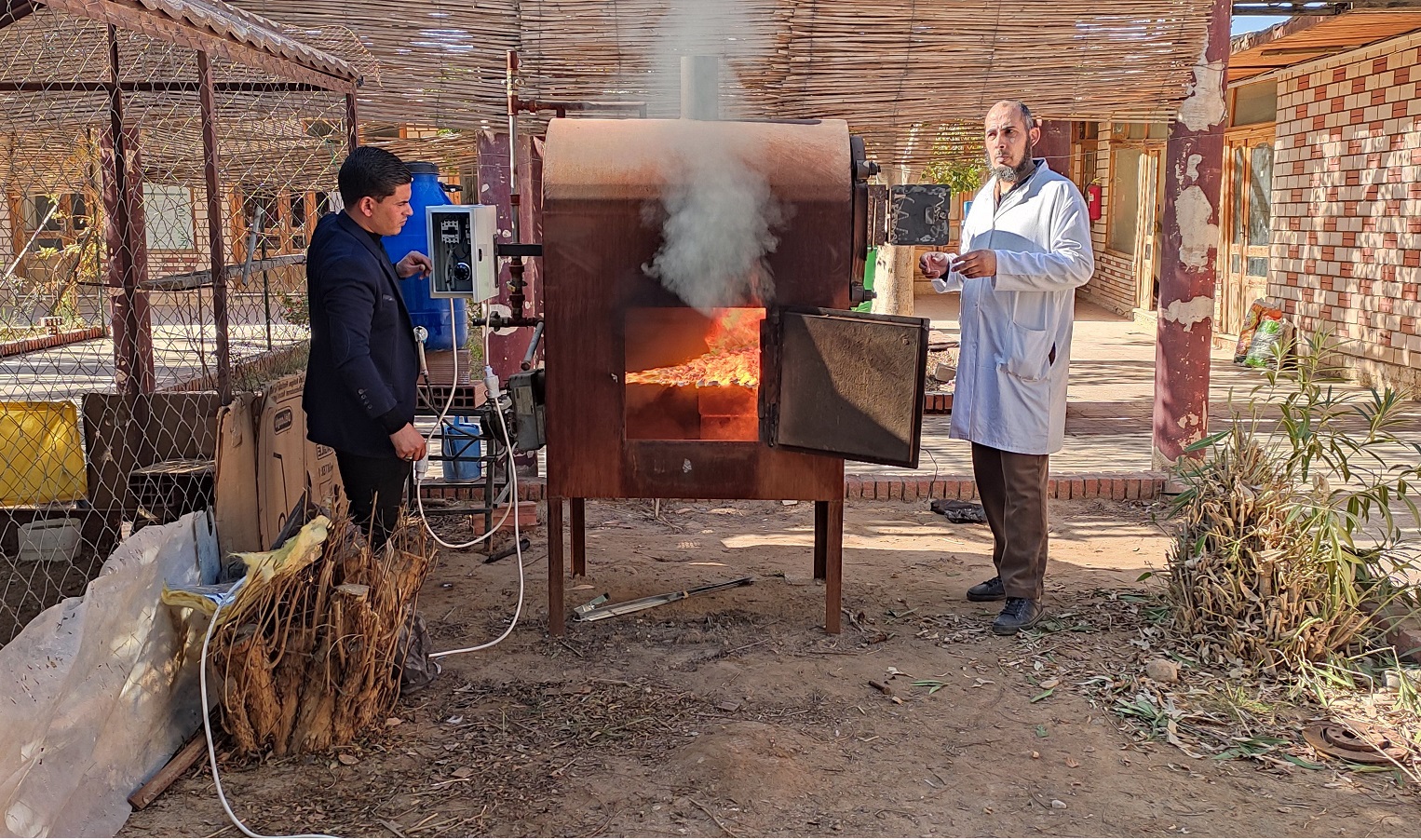 four-en-fonctionnement-equipe-en-action