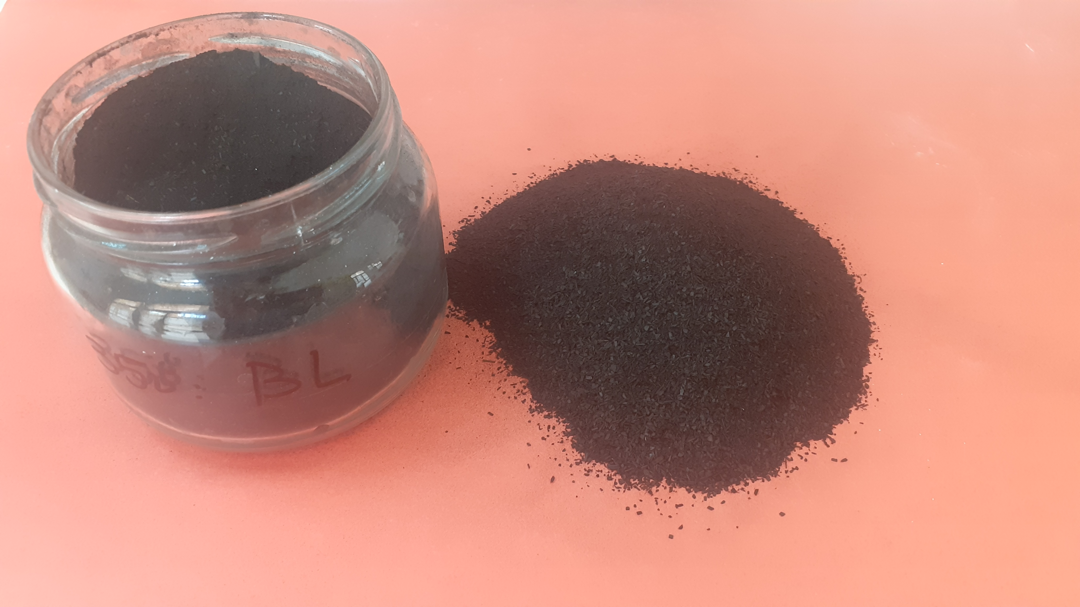 Échantillons de biochar